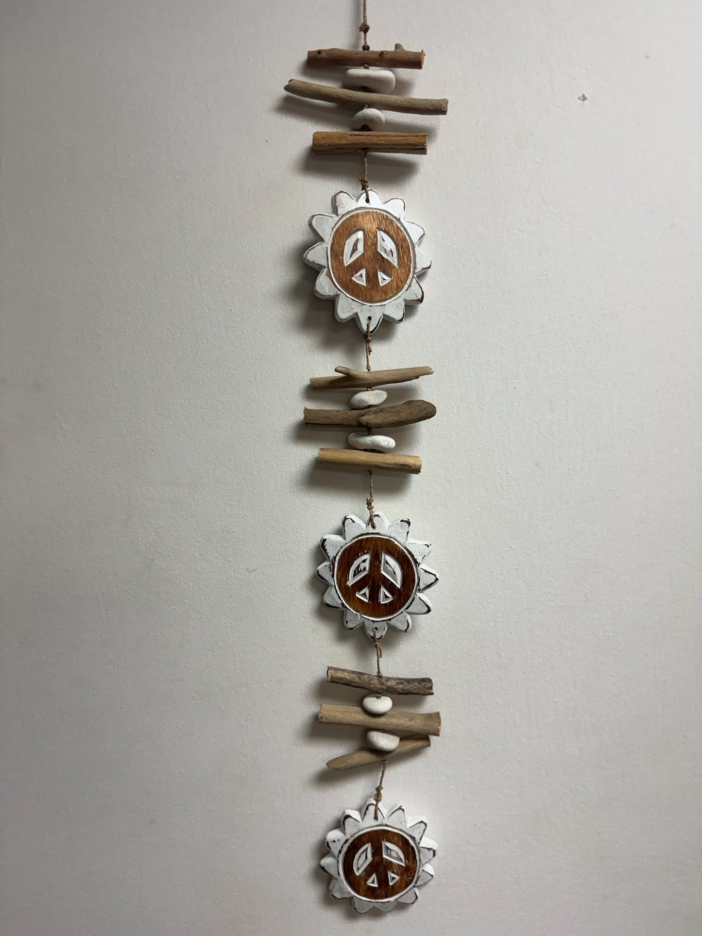 VW Bus, Peace and Love Wood Hangings image 2