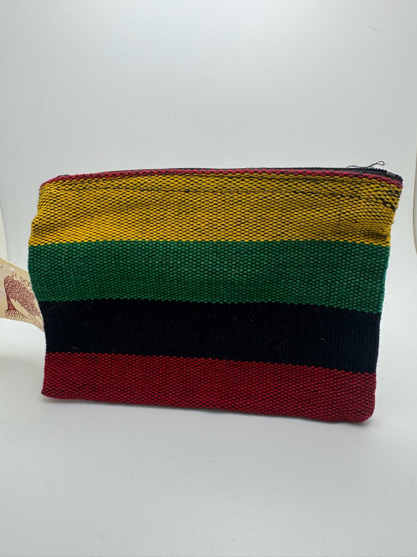 Zipper Pouch in Reggae-Inspired Pattern image 2