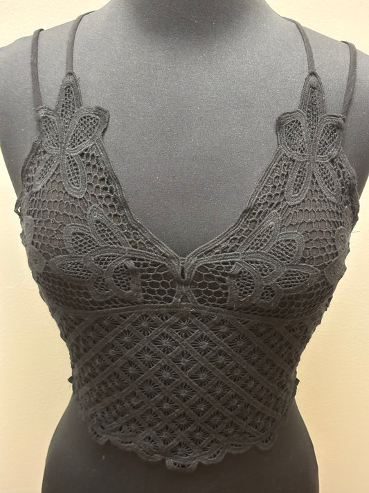 Crochet Lace Bralette image 1