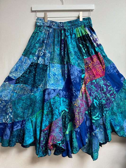 Long Bali Batik Rimba Skirt image 1