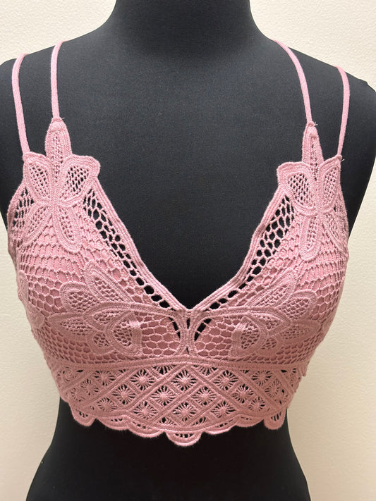 Crochet Lace Bralette image 1