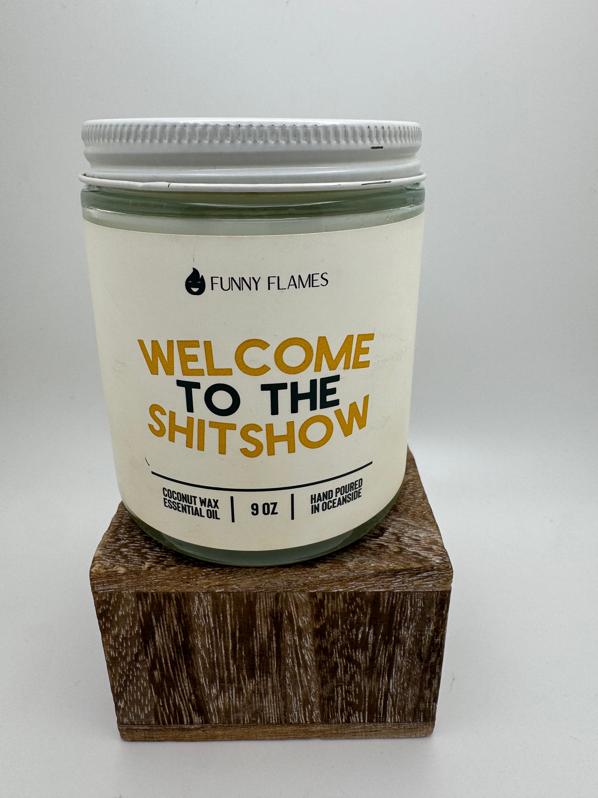 Welcome To The Shitshow Candle image 0