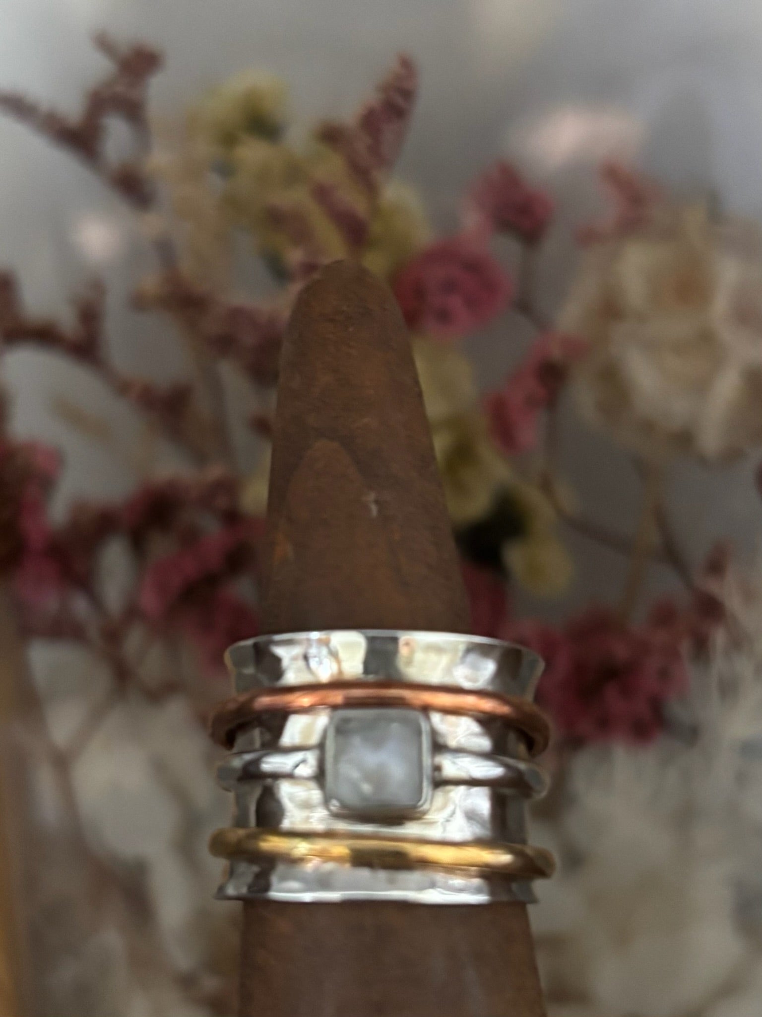 Meditation Moonstone Ring image 0