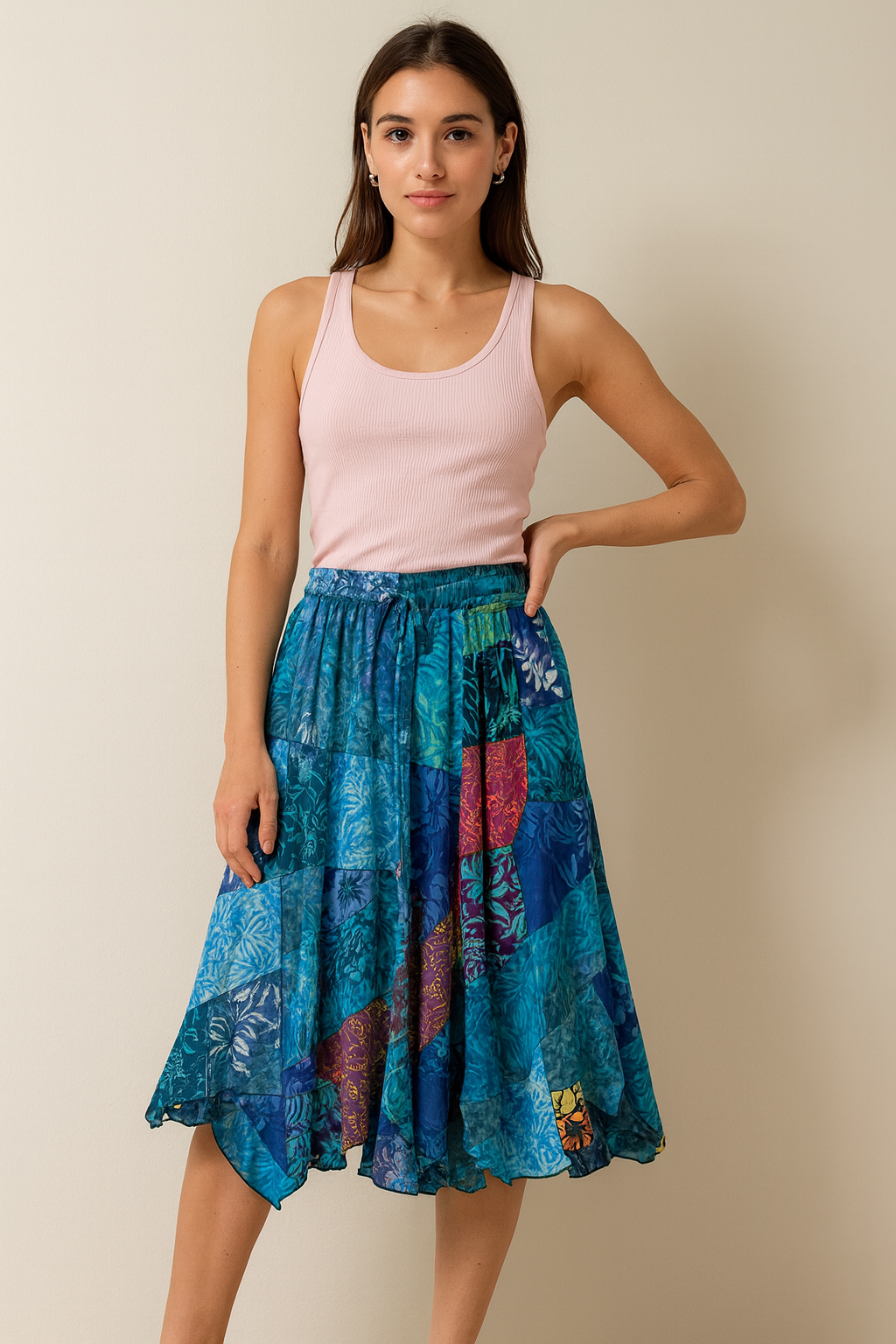 Long Bali Batik Rimba Skirt image 0