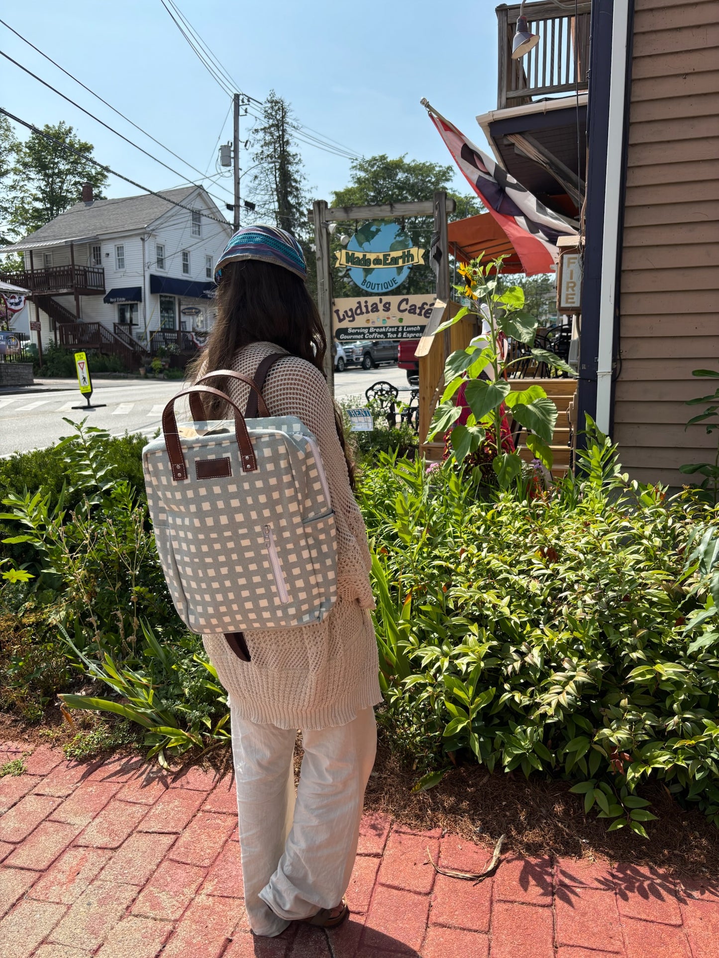 Zippered Backpack image 0