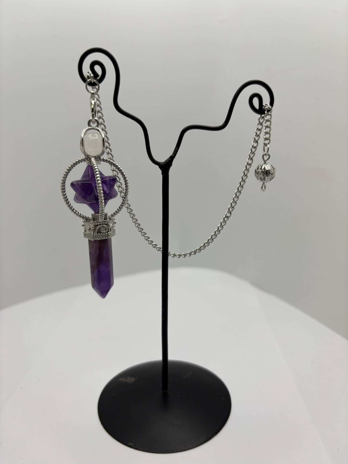 Kaaba Star Scepter Crystal Pendulum image 0