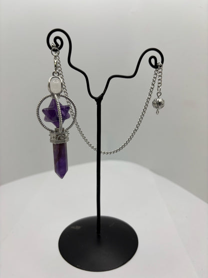 Kaaba Star Scepter Crystal Pendulum image 0