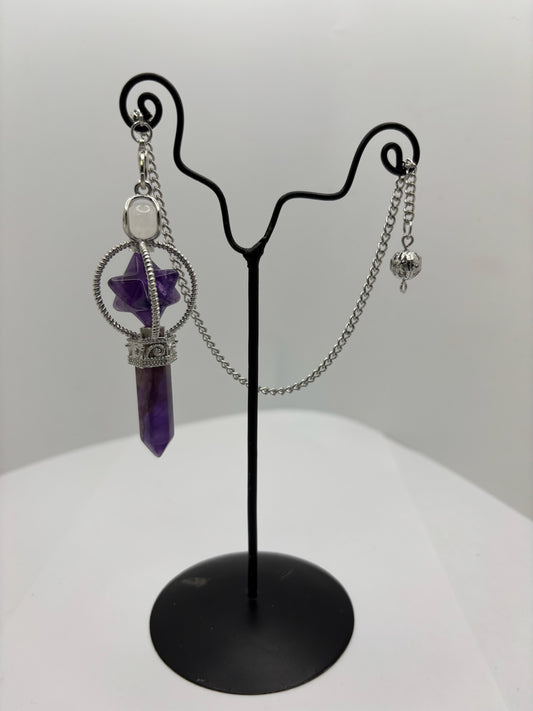 Kaaba Star Scepter Crystal Pendulum image 0