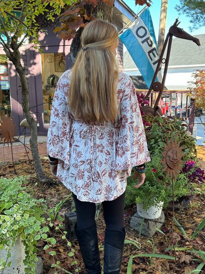 Lola P V-neck Long Sleeve Shirt image 1