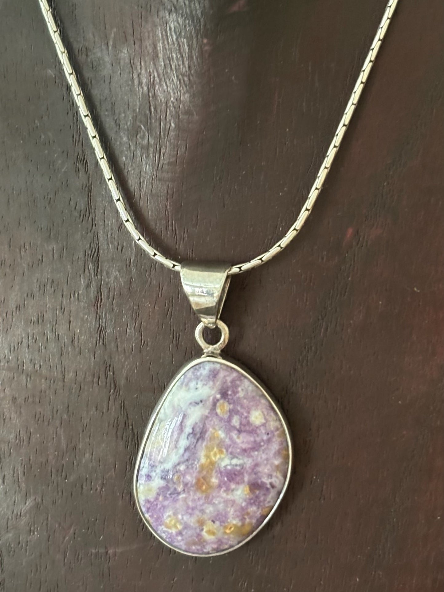 Charoite Opal Pendant image 0