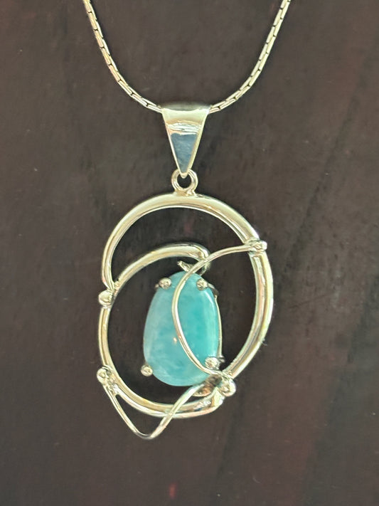 Larimar Pendant image 0