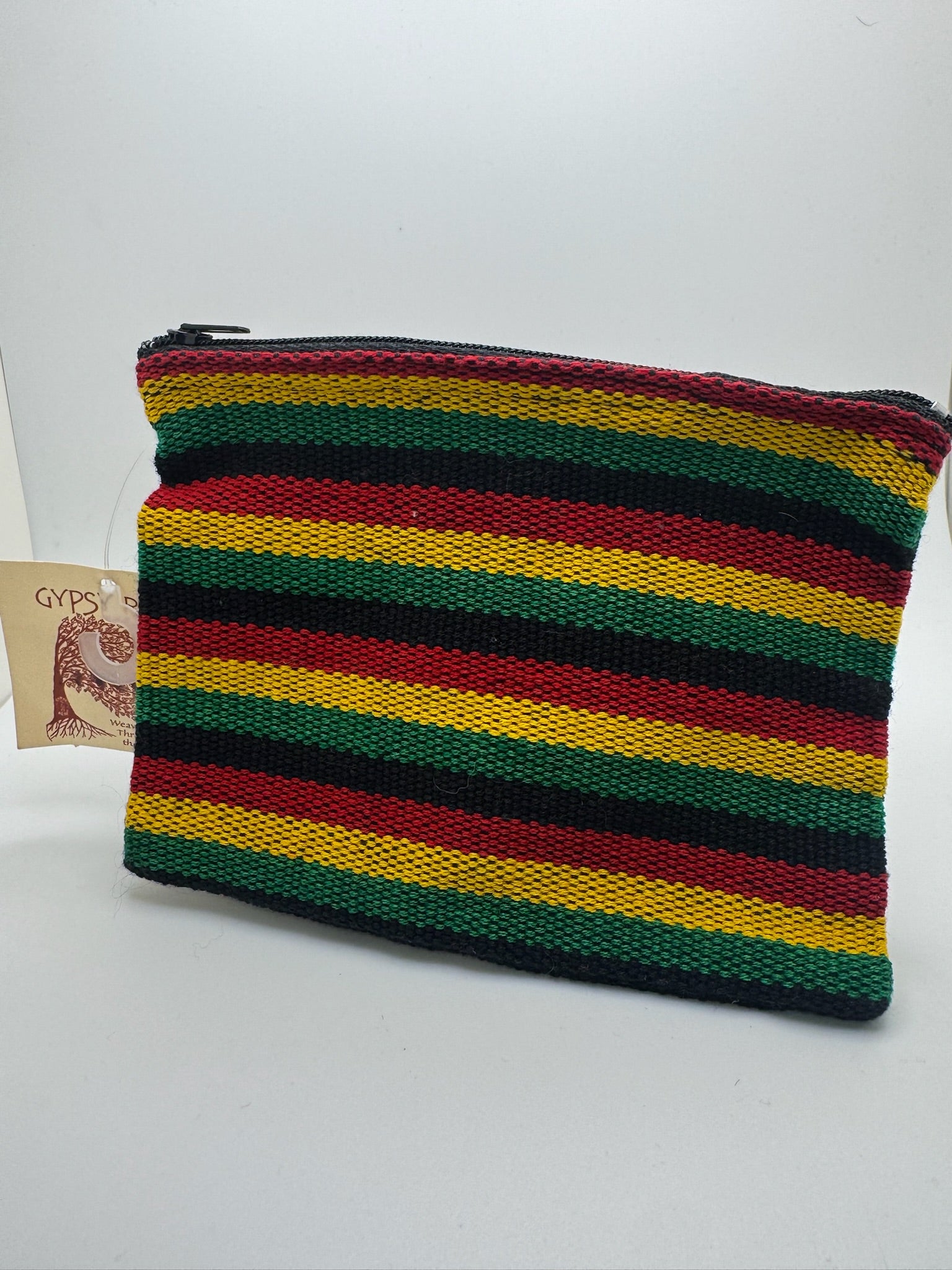 Zipper Pouch in Reggae-Inspired Pattern image 0
