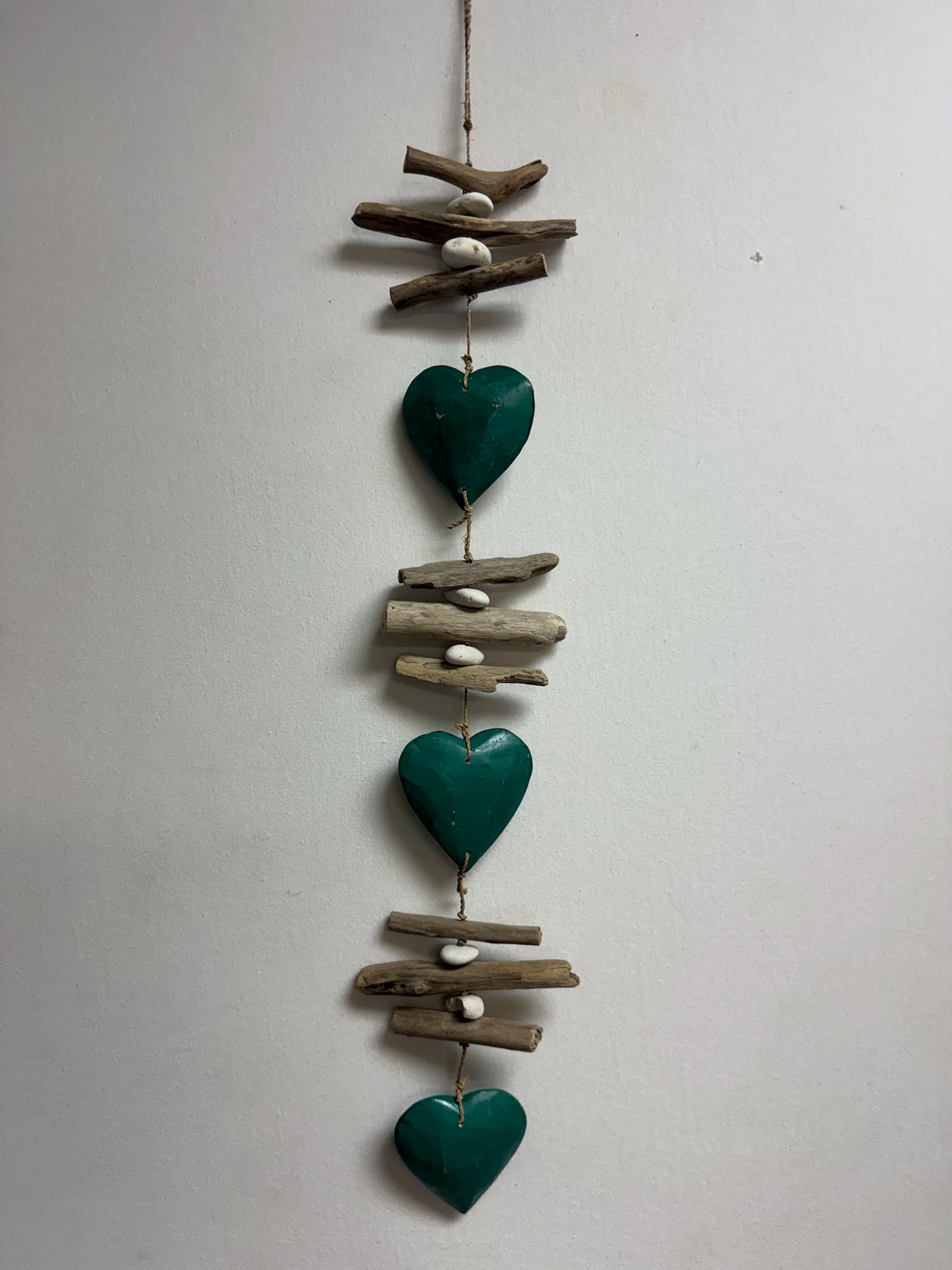 Bali Hand Carved Wooden Hearts image 4