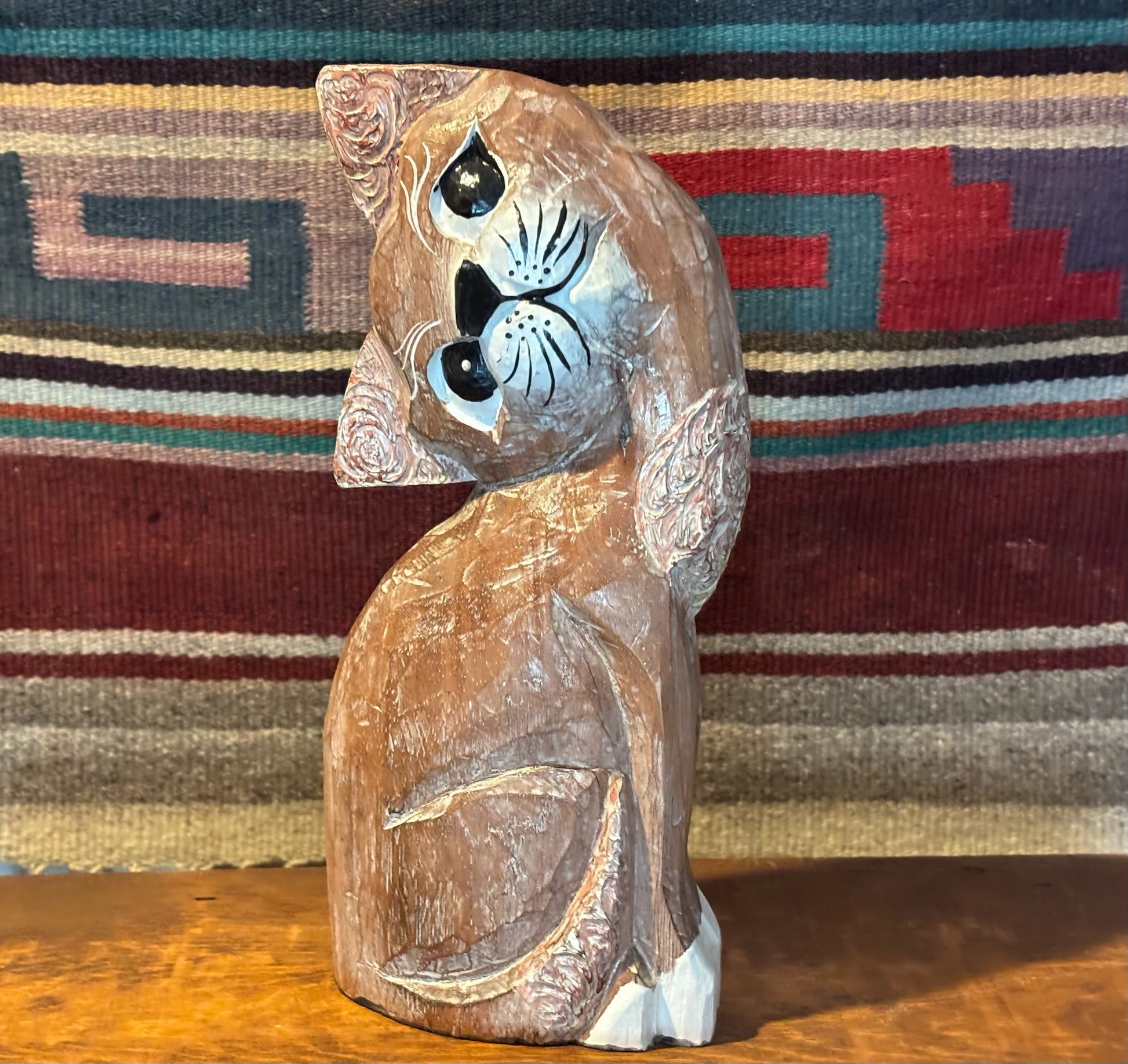 Small Hand-carved  Cat image 0