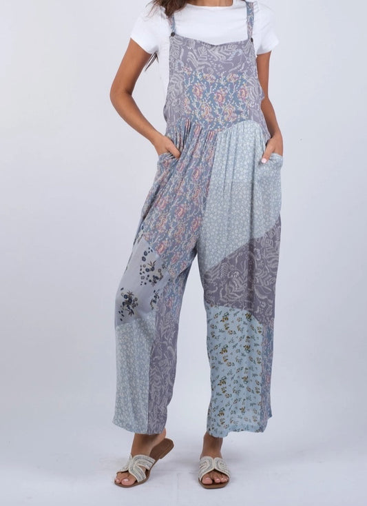 Patchwork Jumpsuit image 0