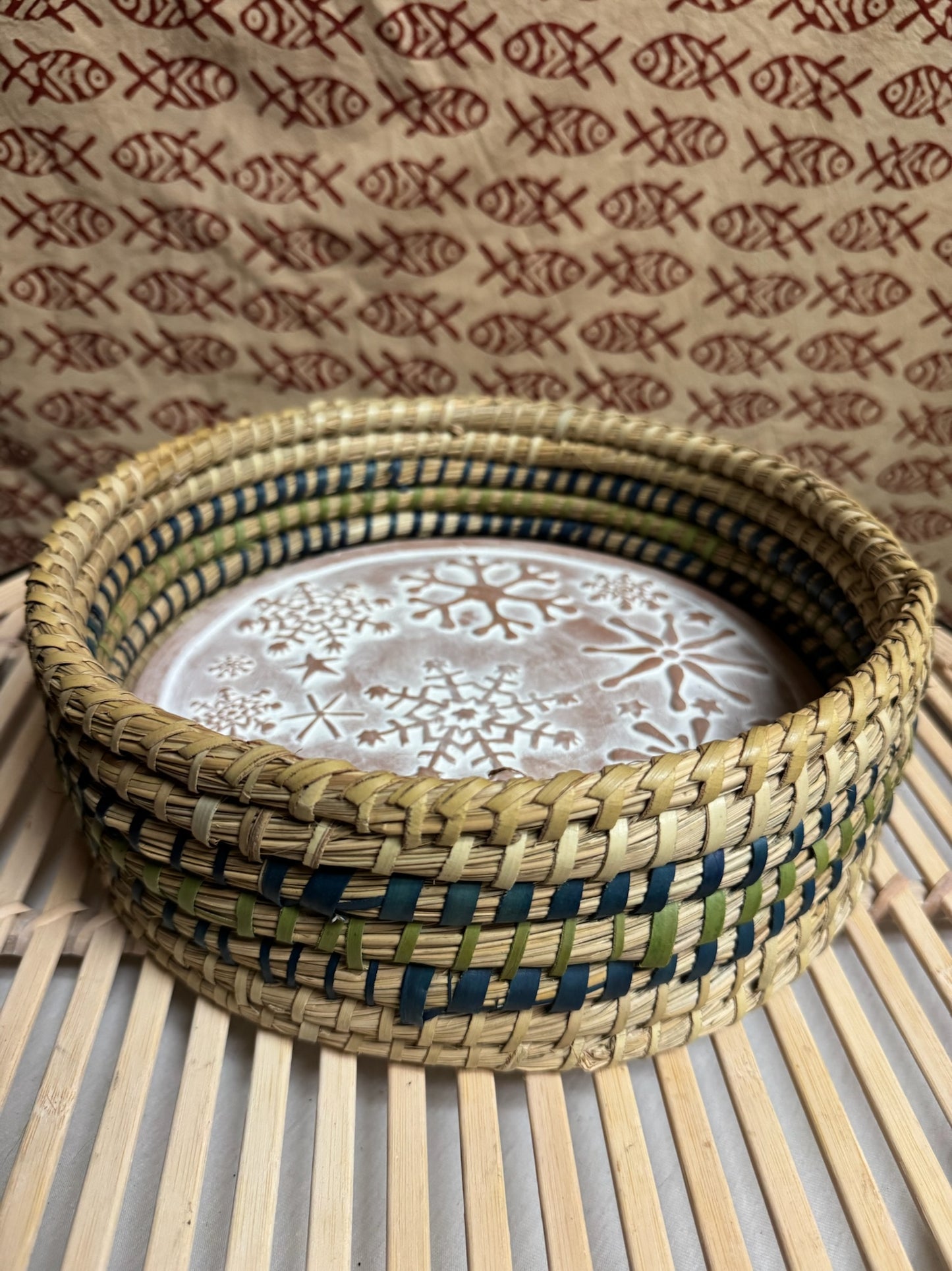 Large Snowflake Bread Warmer image 1