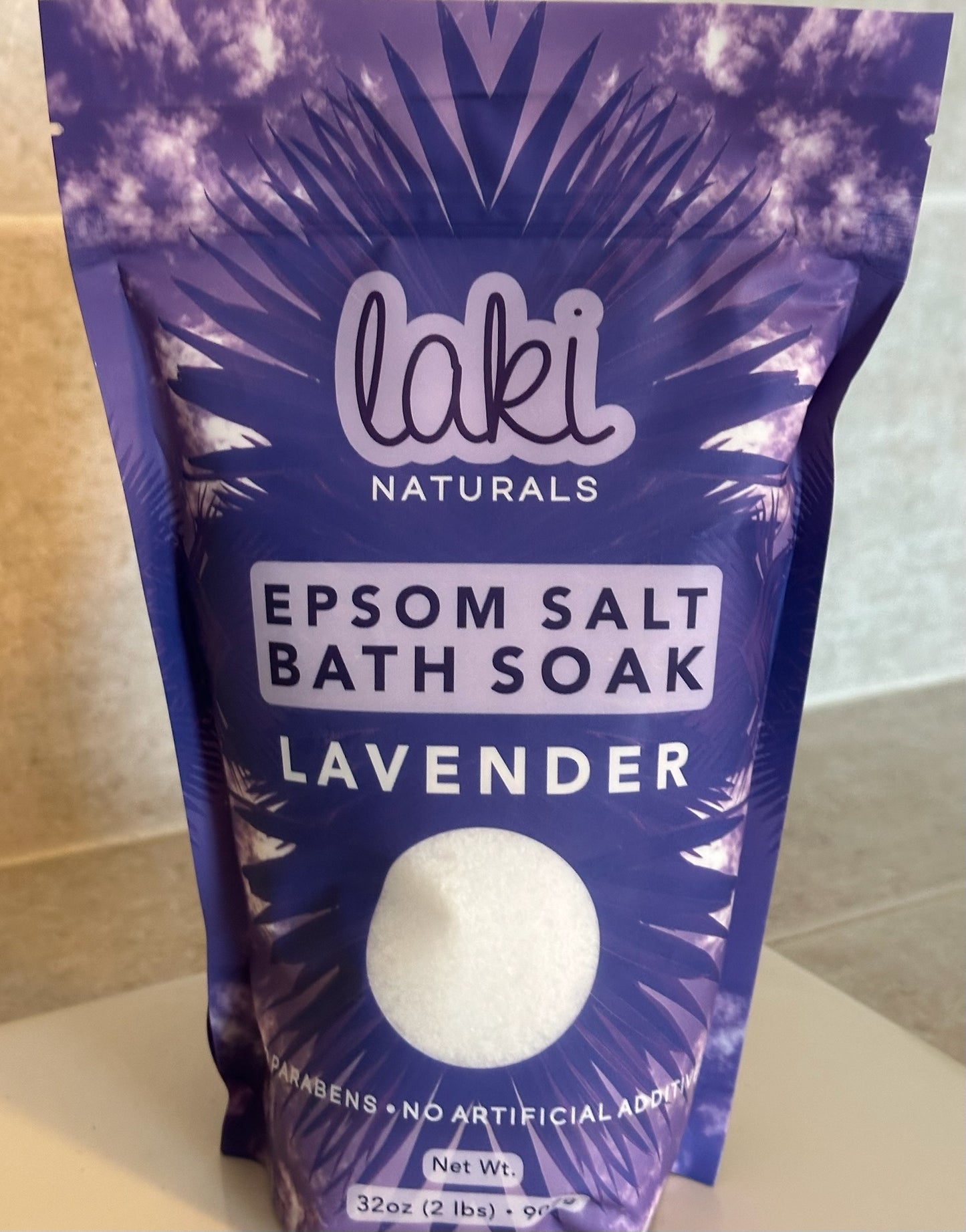 Lavender Epsom Salt Bath Soak image 0
