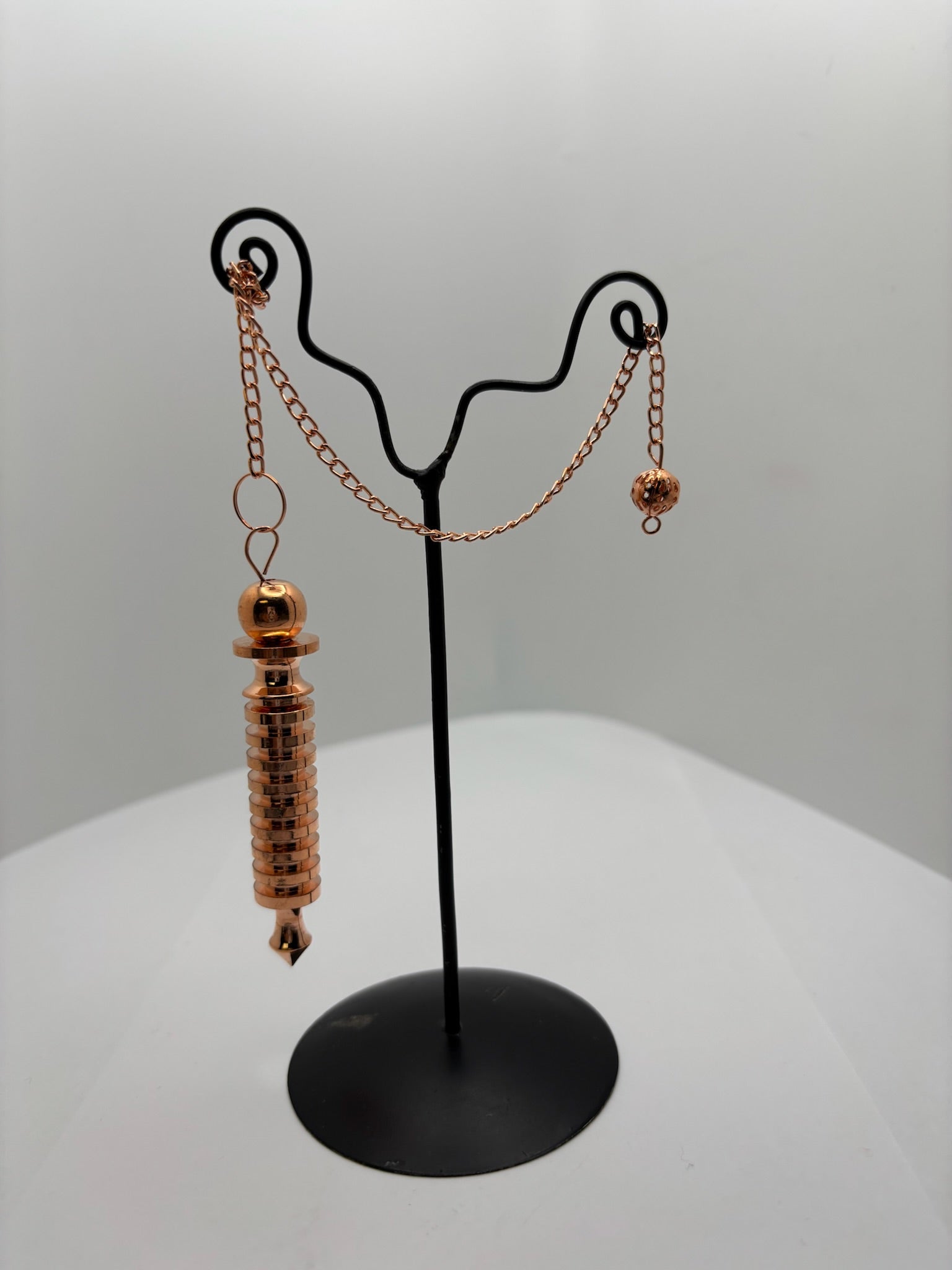 9 Plates Copper Metal Pendulum image 0