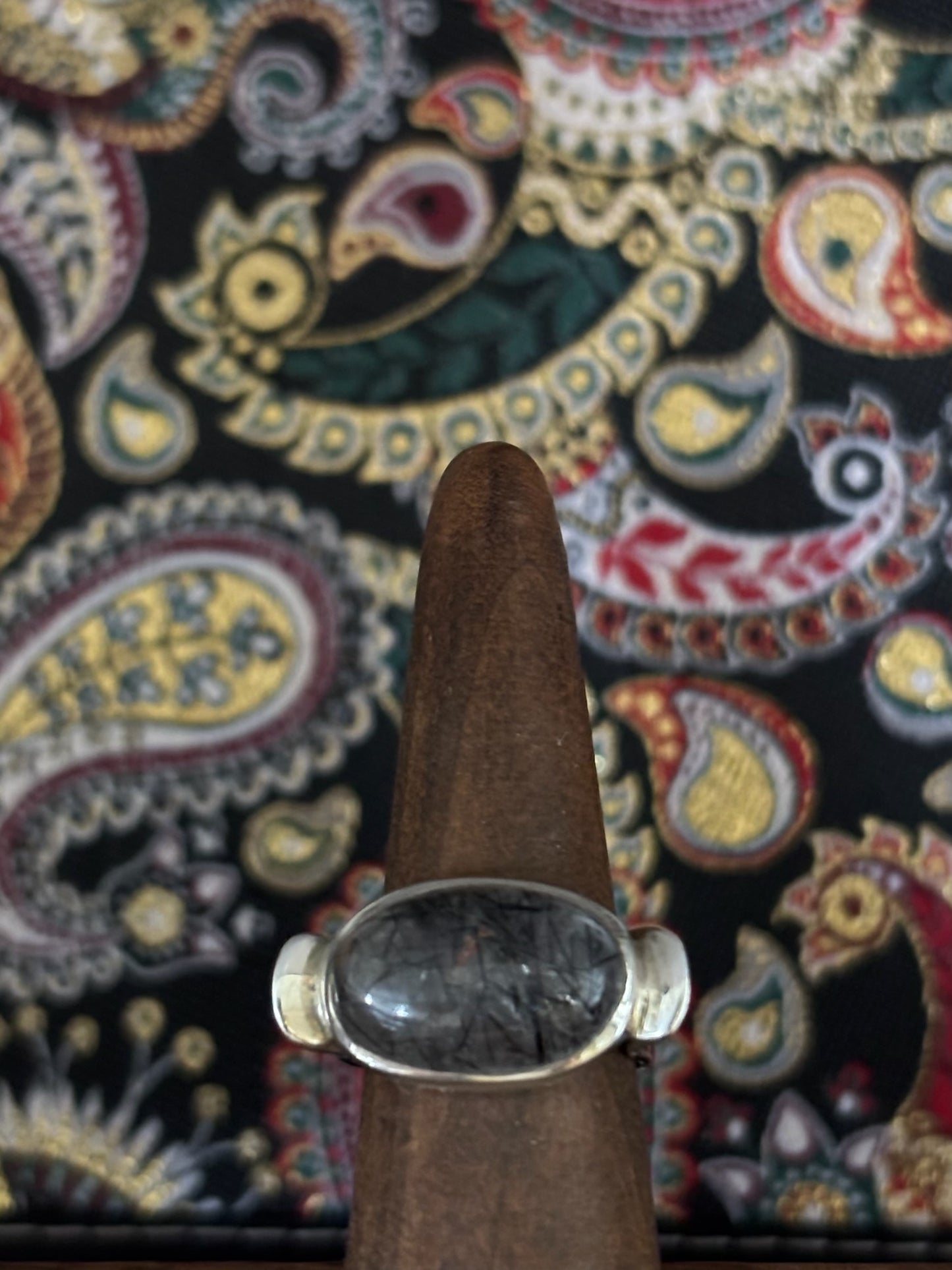 Black Rutile Ring image 0