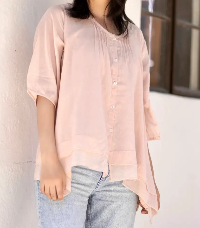 Cotton Blush Blouse image 0