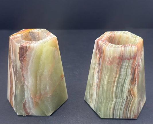 Onyx Taper Candle Holder image 0