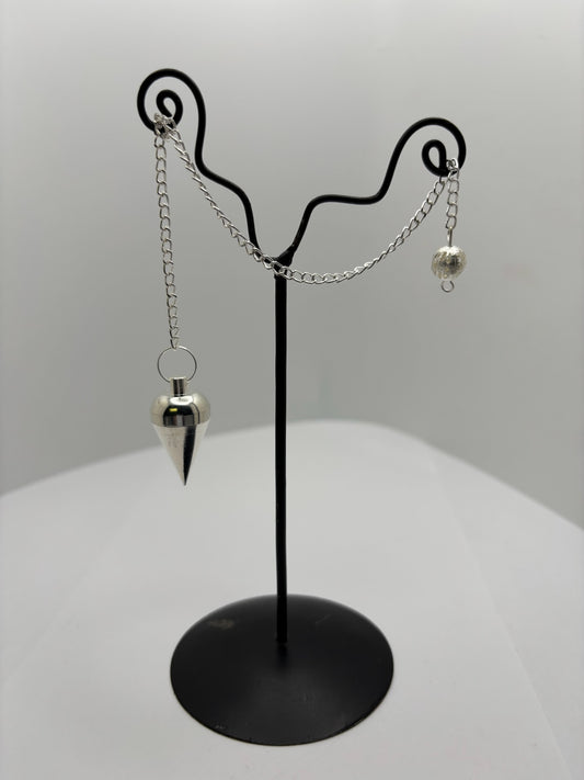 Silver Metal Pendulum image 0
