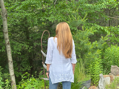 3/4 sleeve V-Neck Top