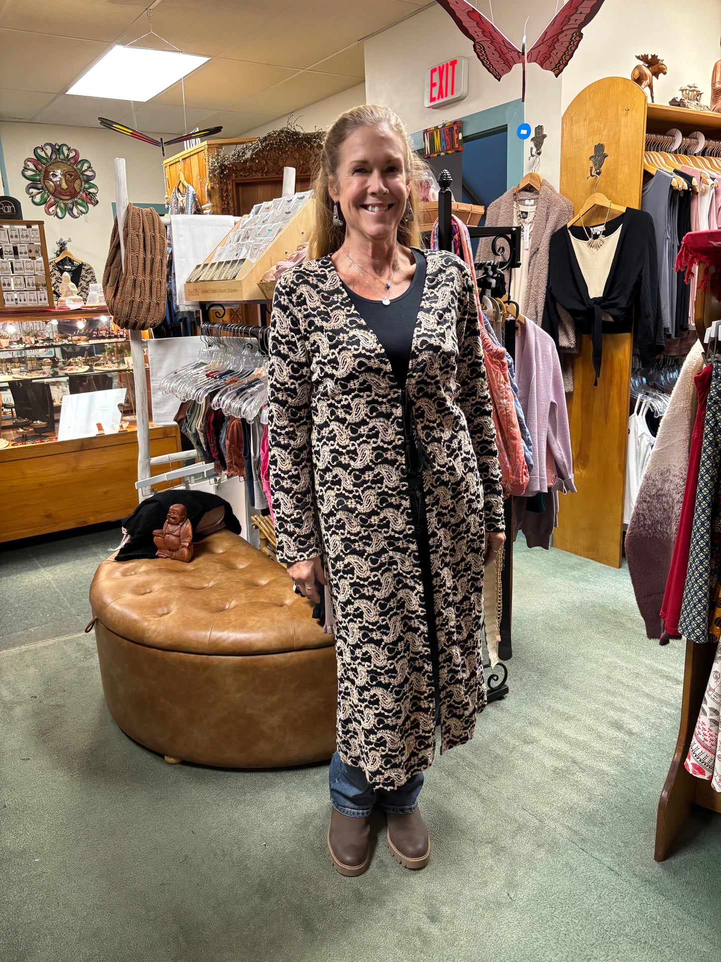 Long Open-Front Duster image 0
