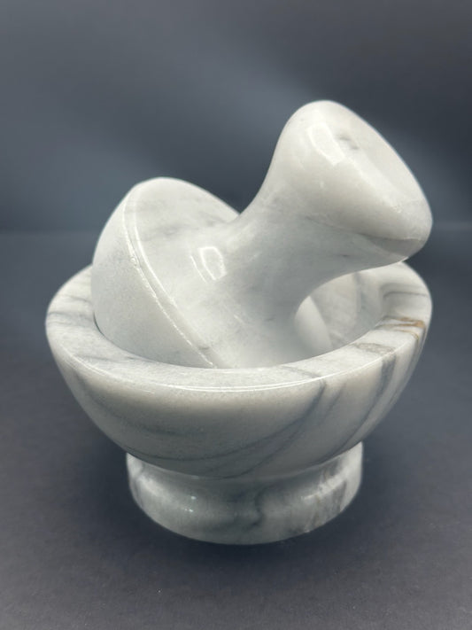 Marble Mortar & Pestle Set image 0