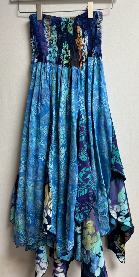 Long Bali Batik Fairy Skirt image 1