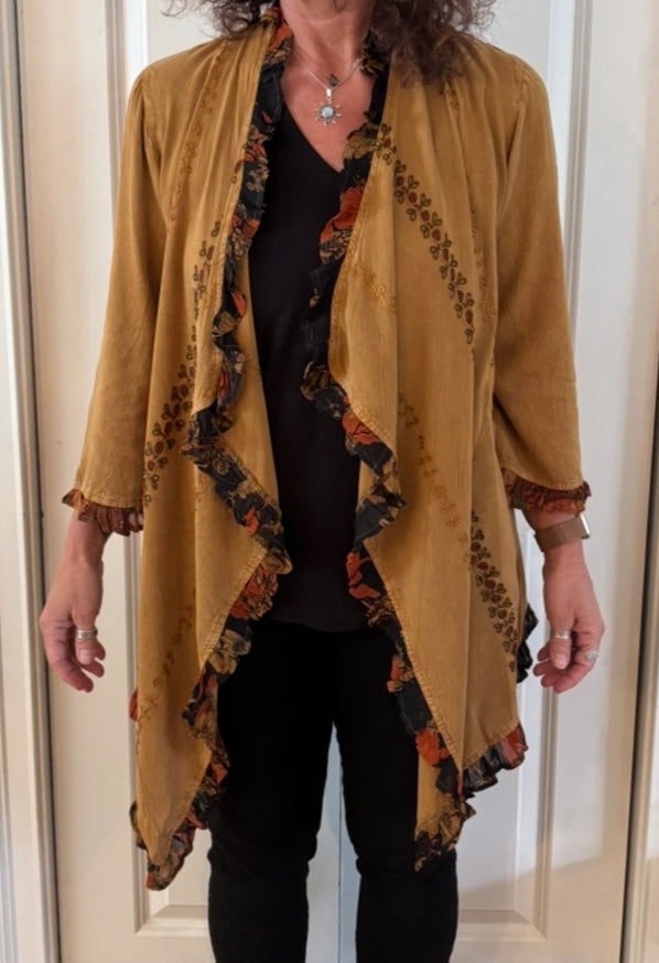 Young Threads Patchwork Kimono image 0