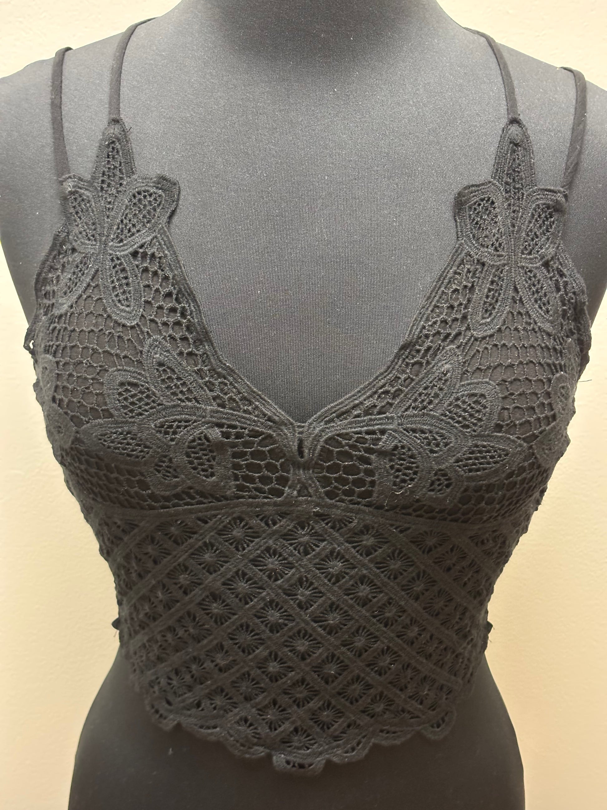 Crochet Lace Bralette image 1
