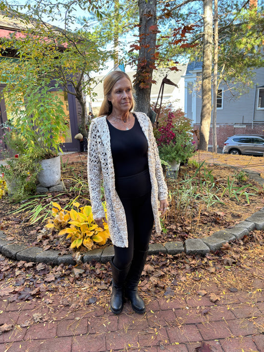Hooded Cardigan Sweater image 1