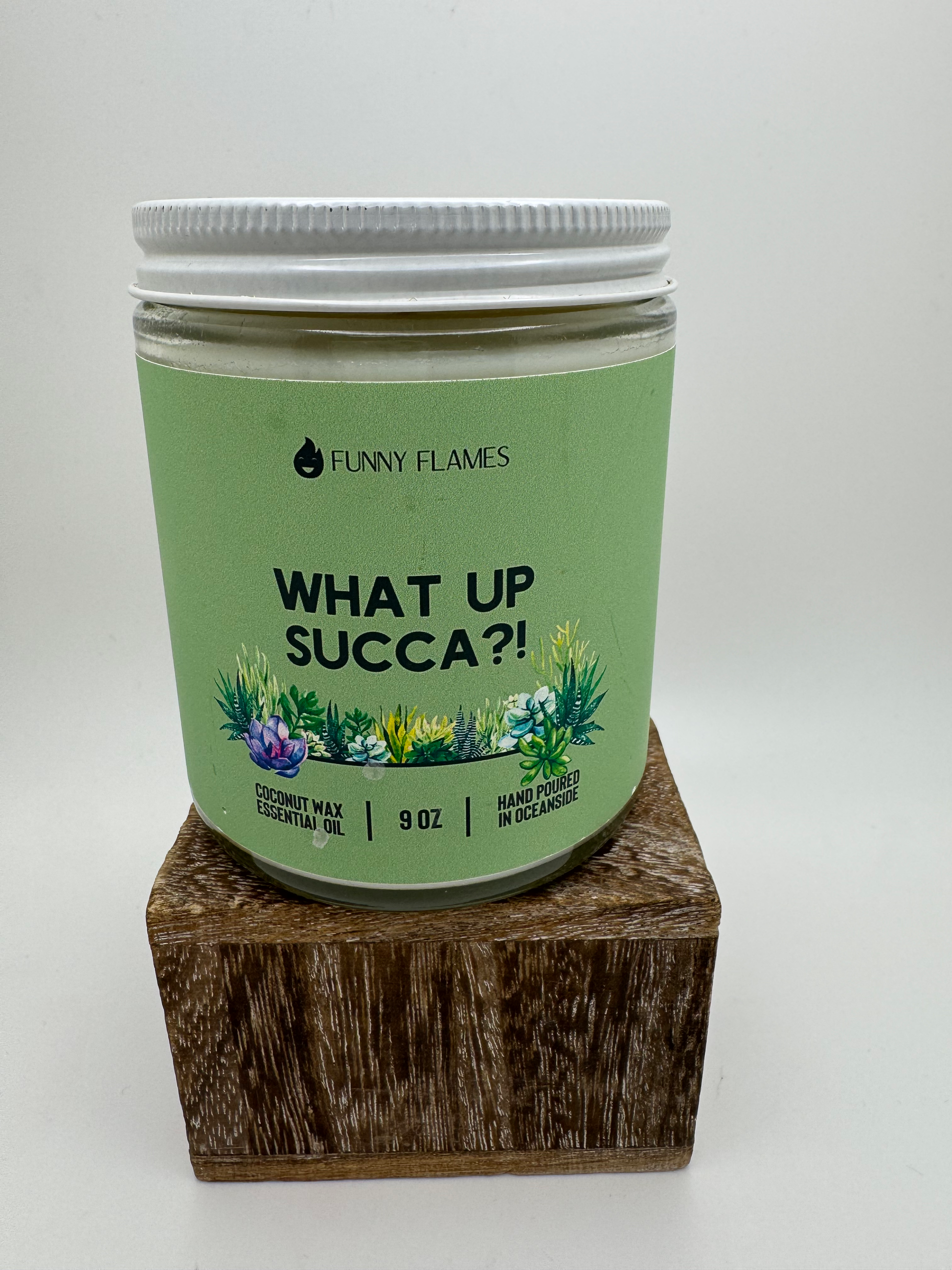 What Up Succa Candle image 0