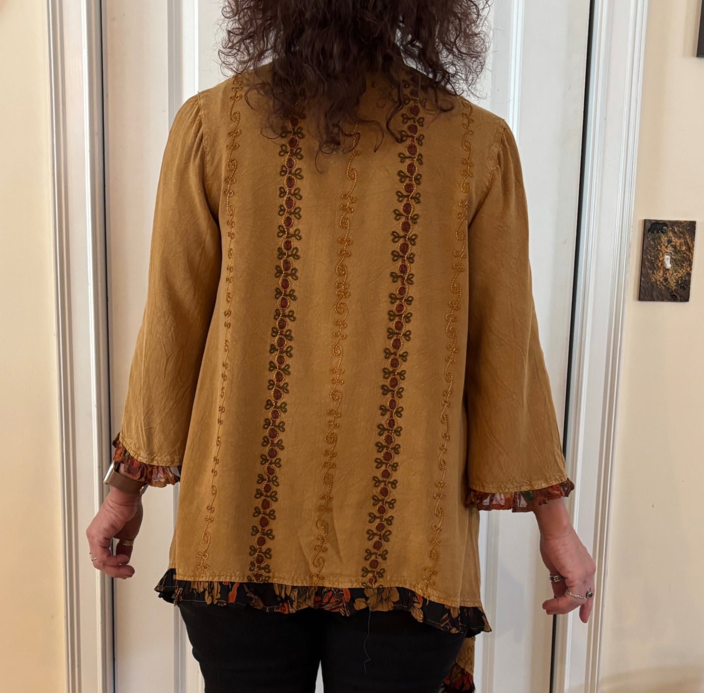 Young Threads Patchwork Kimono image 1