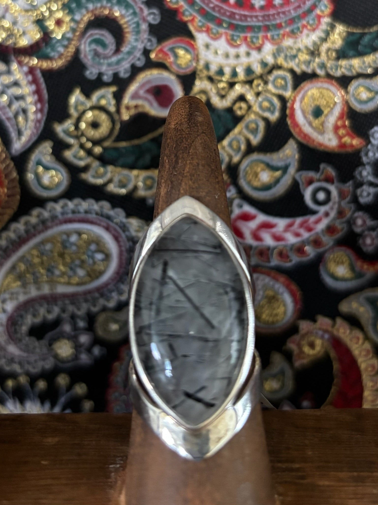 Black Rutile Ring image 0