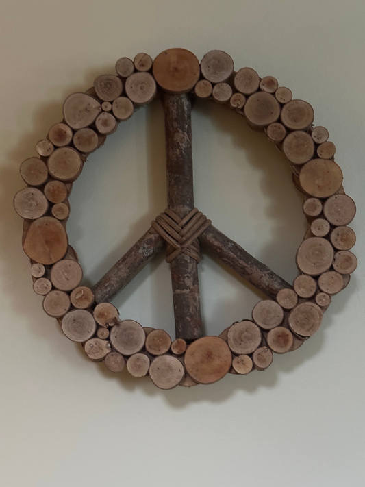 Block Peace Wreath image 0