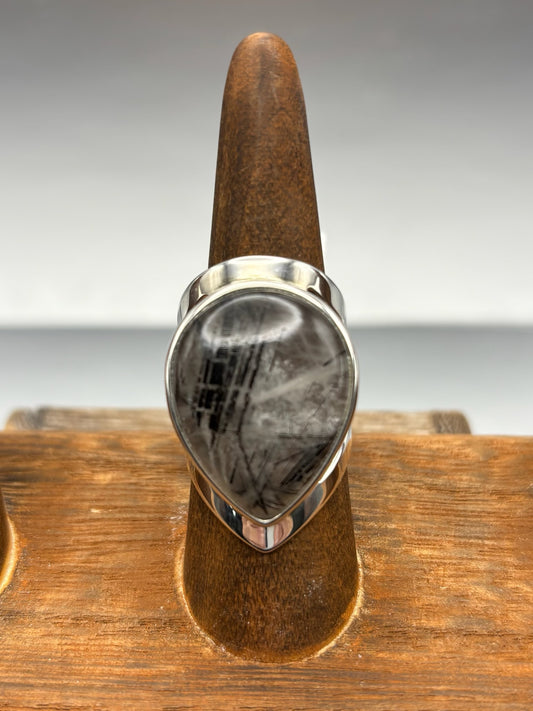 Black Rutilated Quartz image 0