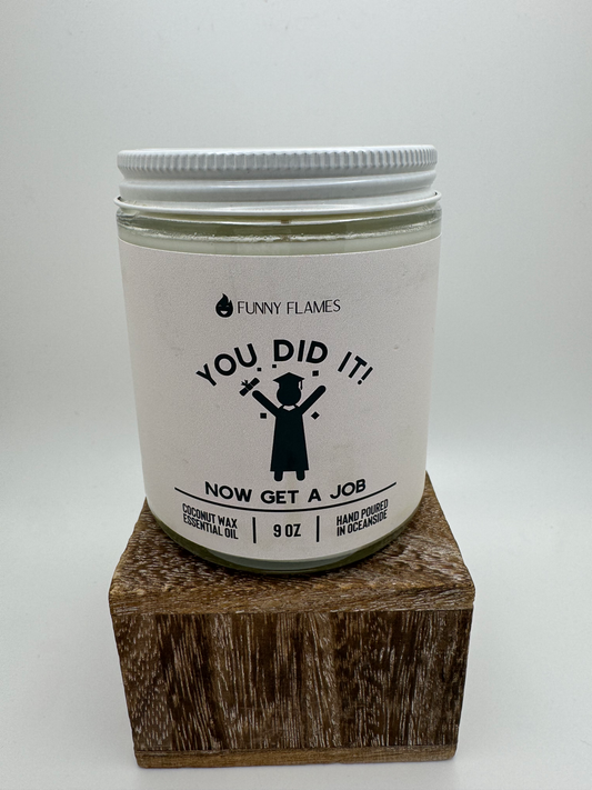 You Did It! Graduation Candle image 0