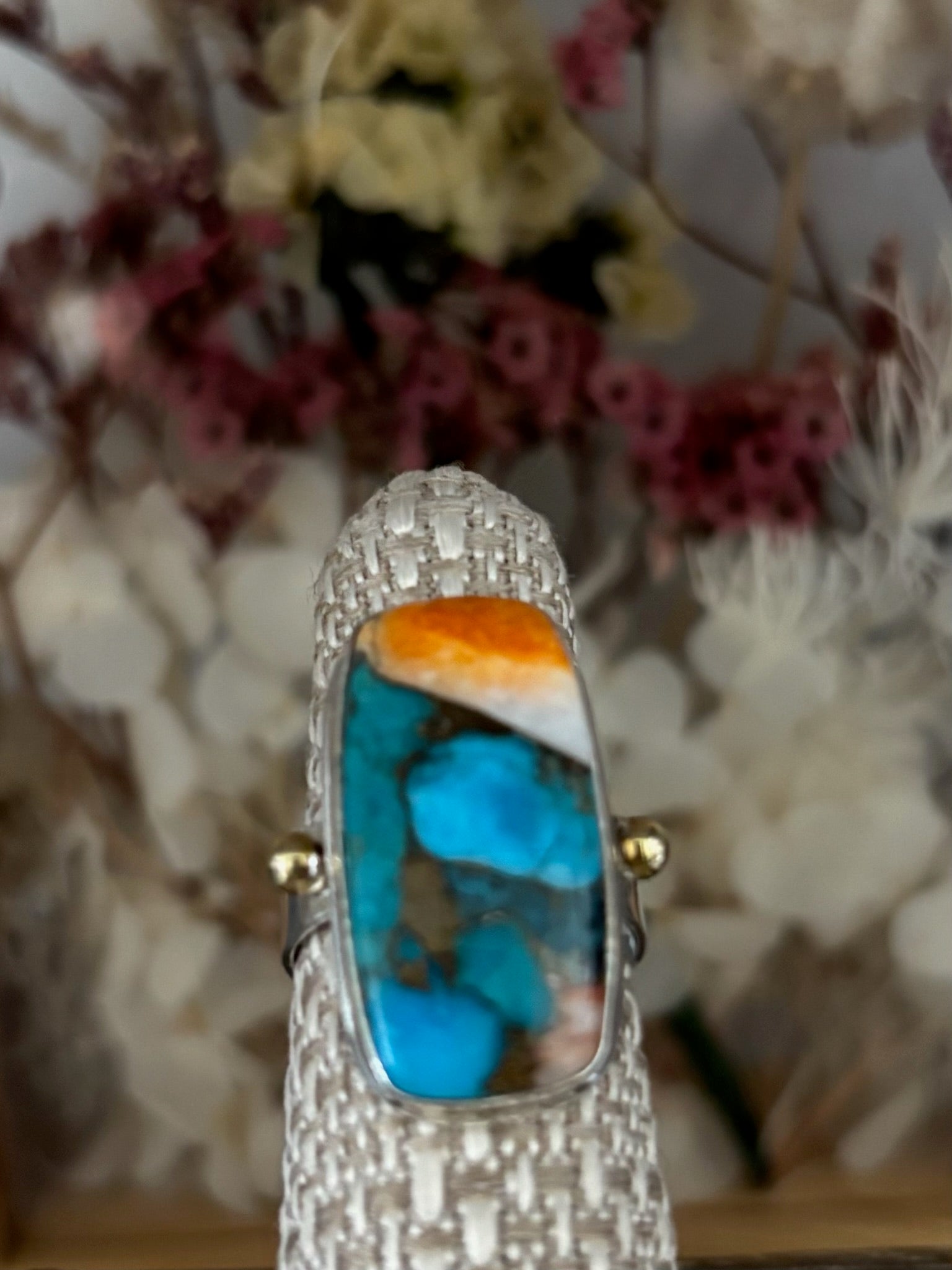 Oyster Turquoise Ring image 0