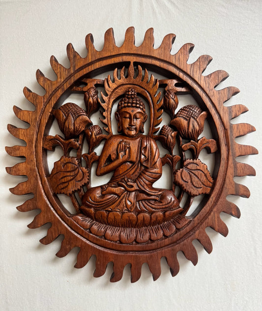 Tree Of Life Meditating Buddha image 0