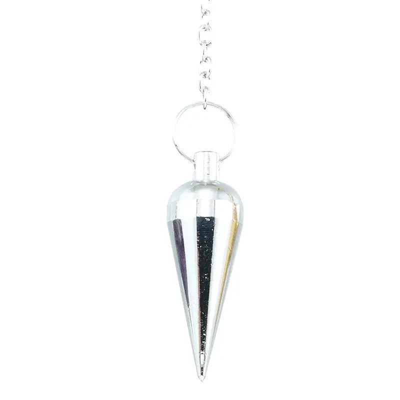 Silver Metal Pendulum image 1