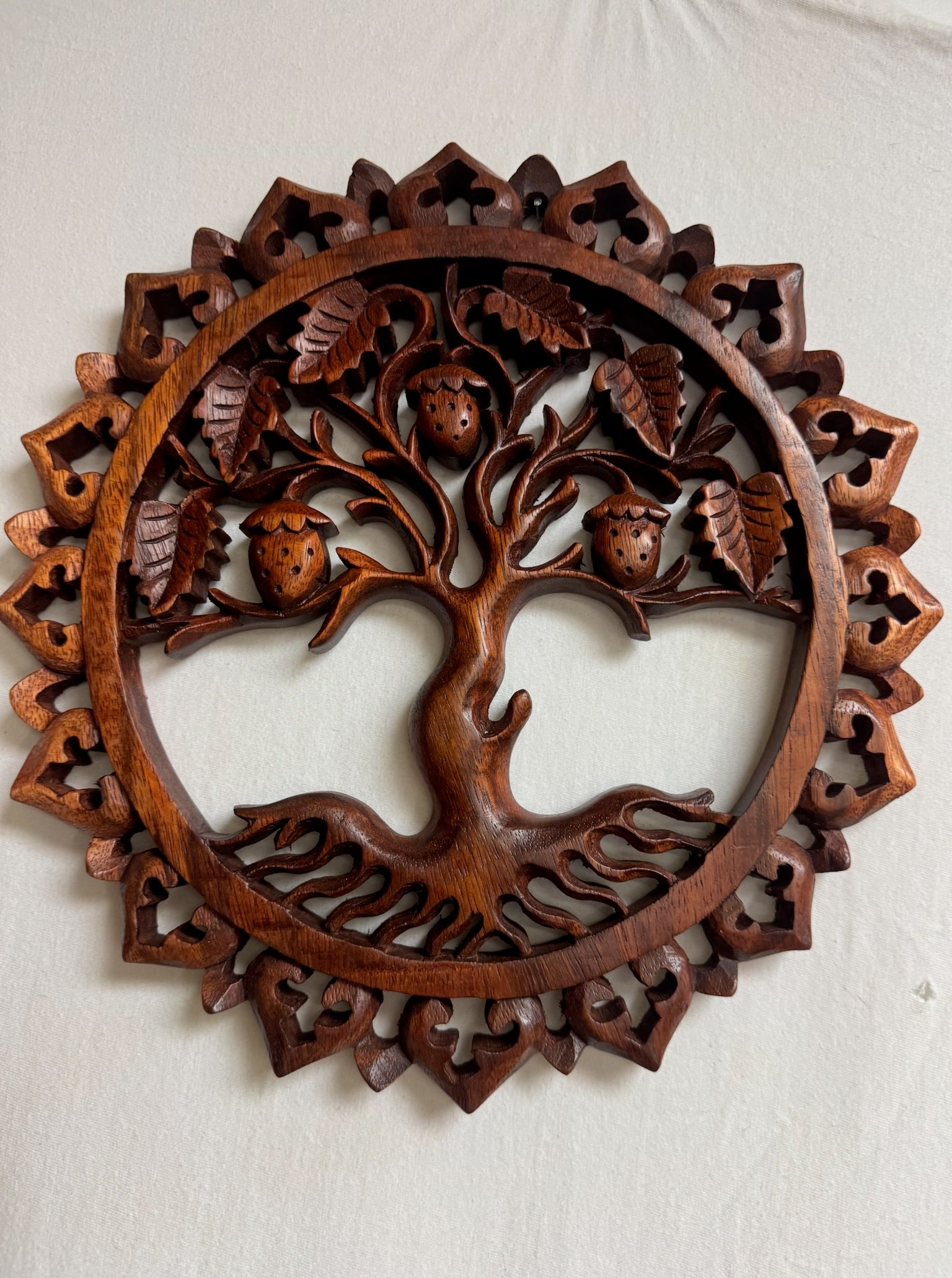 Tree Of Life with Acorns and Heart Edges image 0