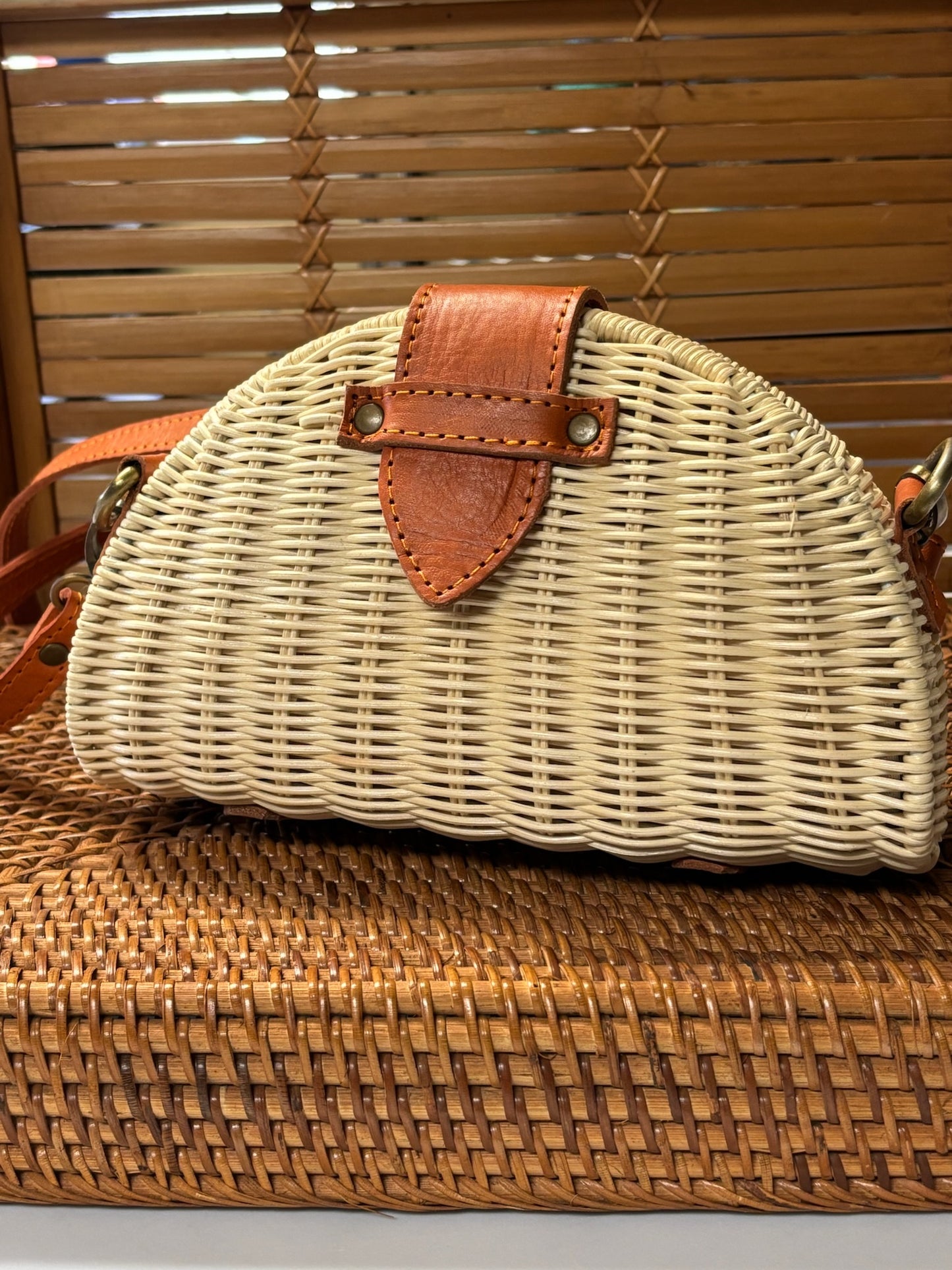 Bali Breeze Woven Clutch image 0